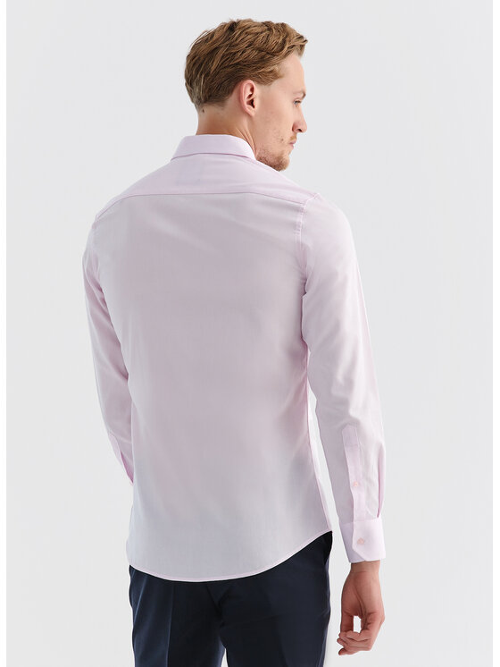 Pako Lorente Pako Lorente Koszula P000B-1X-509 Różowy Slim Fit