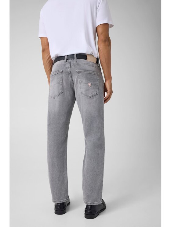 Guess Guess Jeansy 185268 Szary Slim Fit