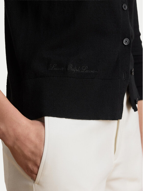 LAUREN RALPH LAUREN LAUREN RALPH LAUREN Кардиган 200B22260003 Чорний Regular Fit