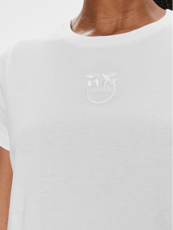 PINKO Pinko T-shirt 100355 A1NW Bianco Regular Fit