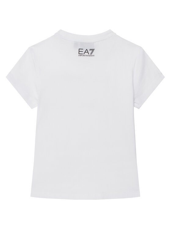 EA7 Emporio Armani EA7 Emporio Armani T-särk 7G000257 AF10373 U0002 Valge Slim Fit