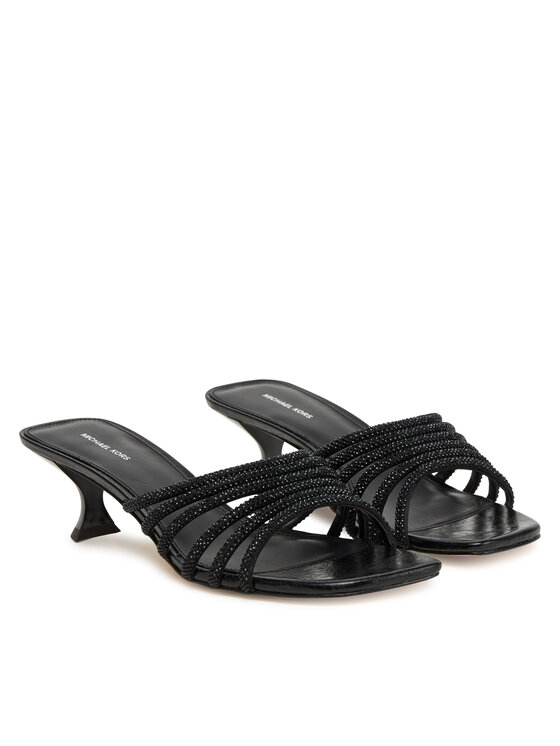 MICHAEL Michael Kors MICHAEL Michael Kors Şlapi Haisley 40T5HSMS1S Negru