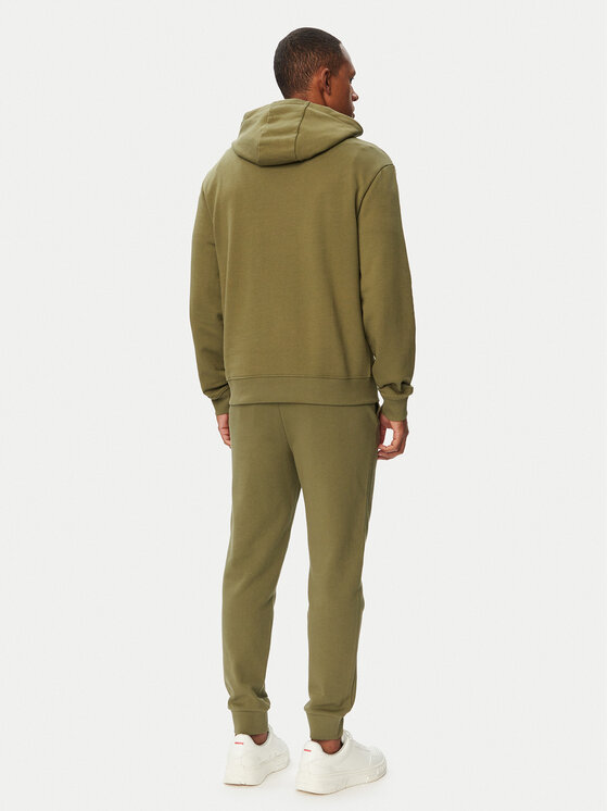 HUGO HUGO Trenerka Dapo Dayote 50492581 Tamno zelena Relaxed Fit