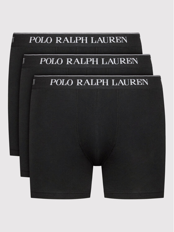Polo Ralph Lauren Set 3 perechi de boxeri 714835887002 Negru