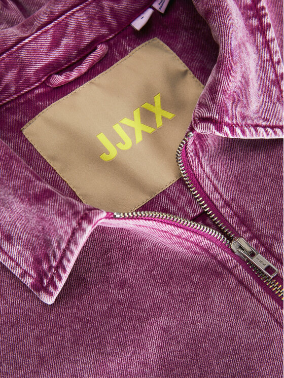 JJXX JJXX Jeansová bunda Ziggy 12260876 Růžová Regular Fit