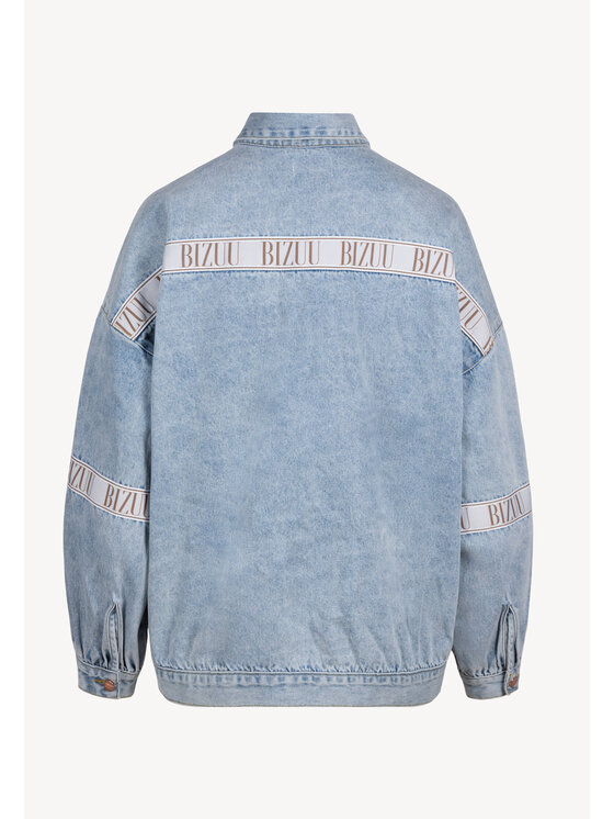 BIZUU BIZUU Jeansová bunda PASSA Modrá Standard Fit