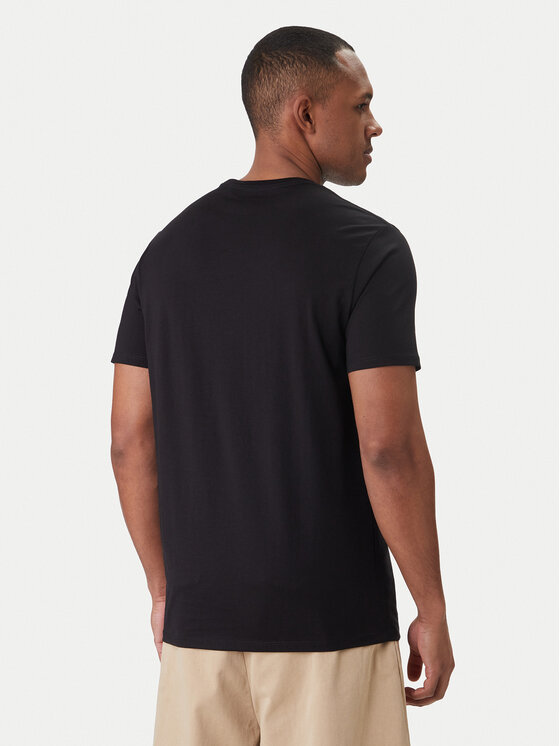 Guess Guess Tricou M6GI49 K3584 Negru Reglan Fit