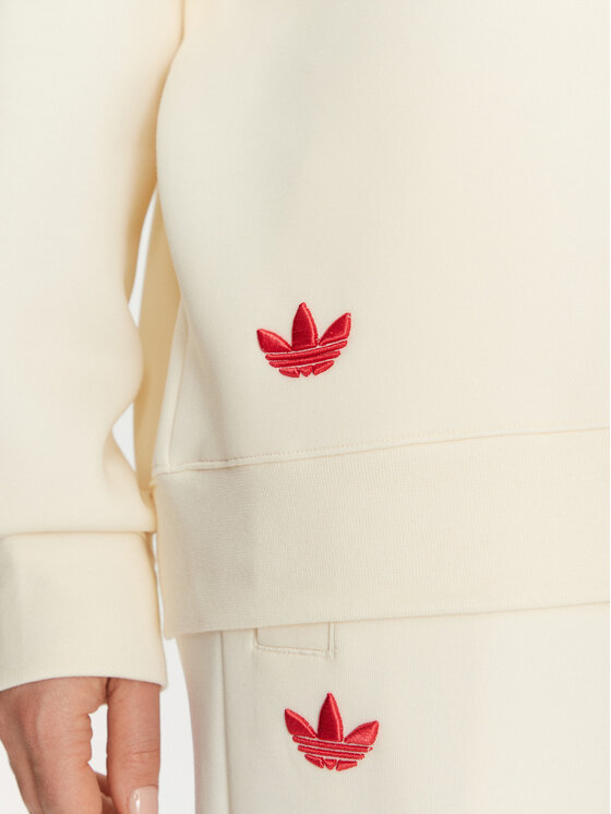 adidas adidas Majica dugih rukava Neuclassics JI8522 Écru Oversize