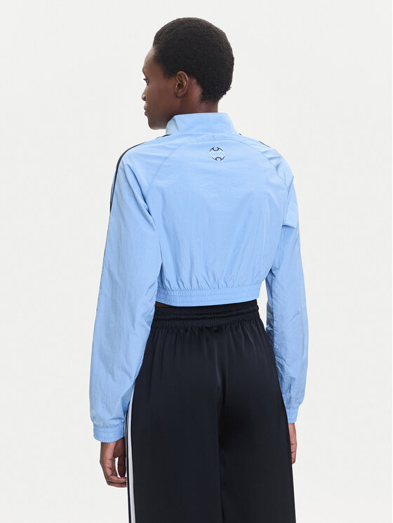 adidas adidas Majica dugih rukava Teamgeist adicolor JZ8277 Svijetloplava Slim Fit