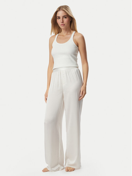 Guess Guess Долнище на пижама O6BB05 W3511 Кремав Regular Fit