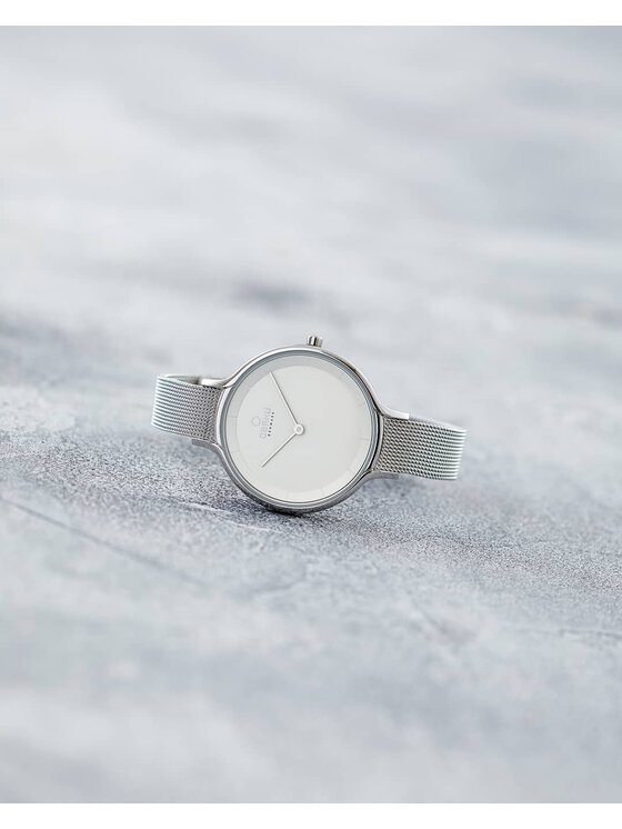 Obaku Obaku Zegarek V228LXCIMC Srebrny