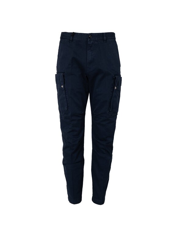 Diesel Diesel Pantaloni di tessuto A10372-REJAB Blu scuro Regular Fit