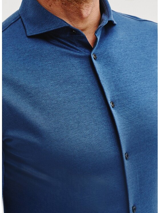 Pako Lorente Pako Lorente Koszula P25SF-1X-031 Granatowy Slim Fit