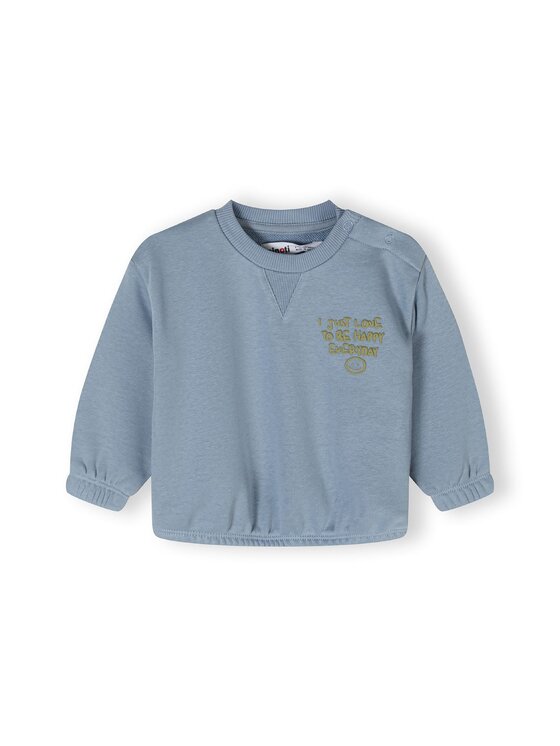 MINOTI MINOTI Bluza 24fleece12 Niebieski Regular Fit