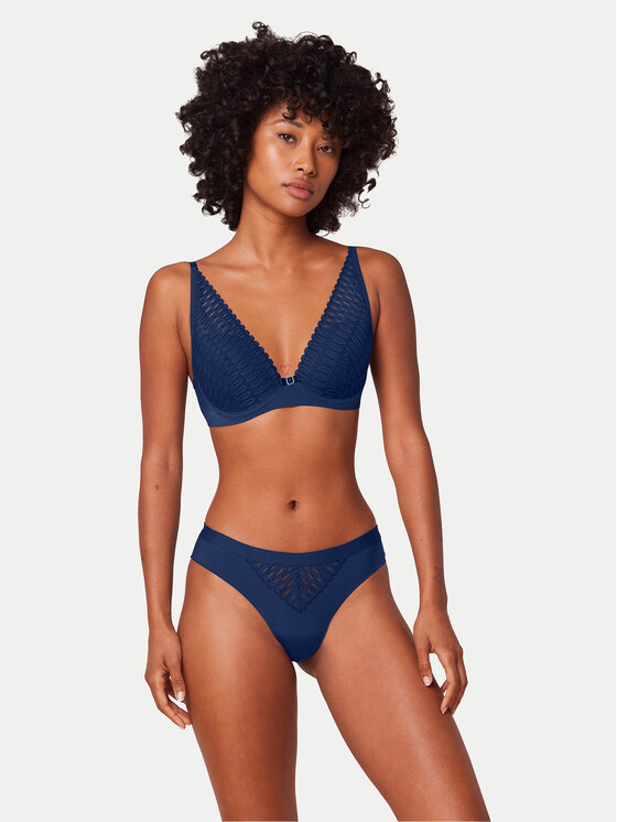 Triumph Triumph Bralette krūšturis Aura Spotlight 10216460 Zils