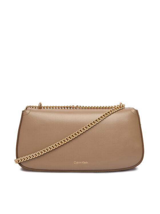Calvin Klein Calvin Klein Táska Ck Convertible Chain Small Bag LV04F3172G Bézs