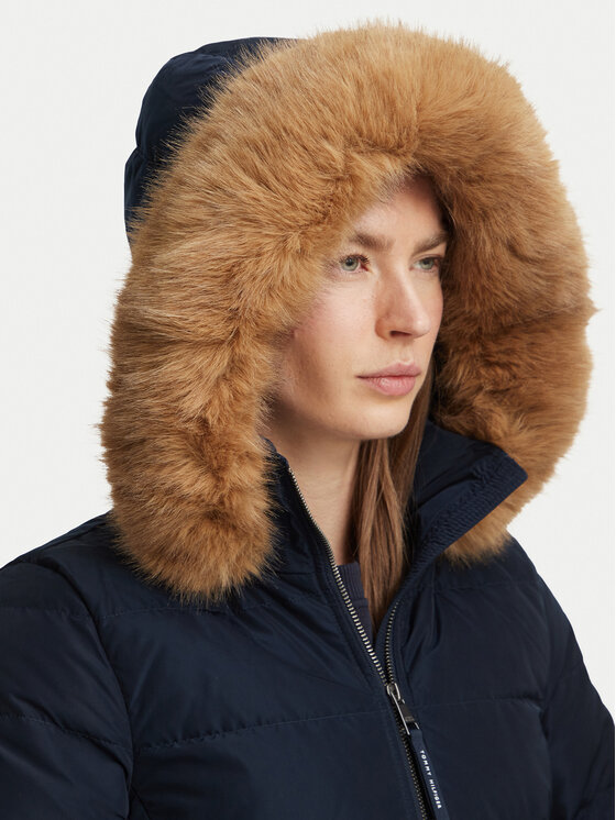 Tommy Hilfiger Tommy Hilfiger Зимно яке Heritage Tyra WW0WW51563 Тъмносин Regular Fit