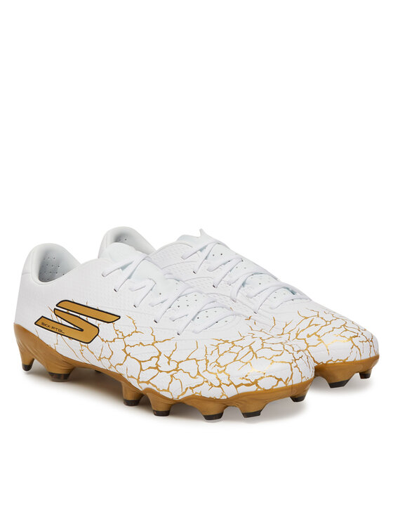 Skechers Skechers Čevlji za nagomet Skechers Gold Fg- 252017/WBGD Bela