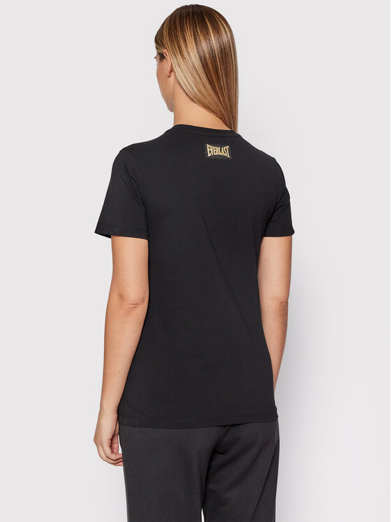 Everlast Everlast Póló Lawrence 2 848330-50 Fekete Regular Fit