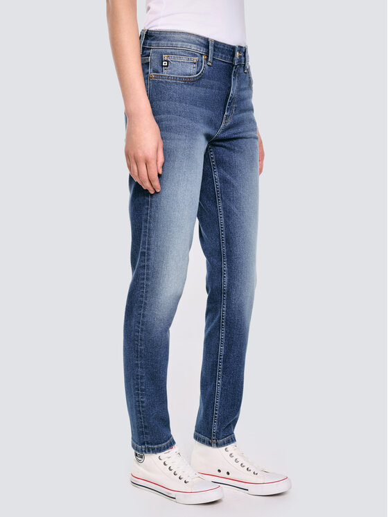 BIG STAR BIG STAR Jeansy MAGGIE Granatowy Tapered Fit