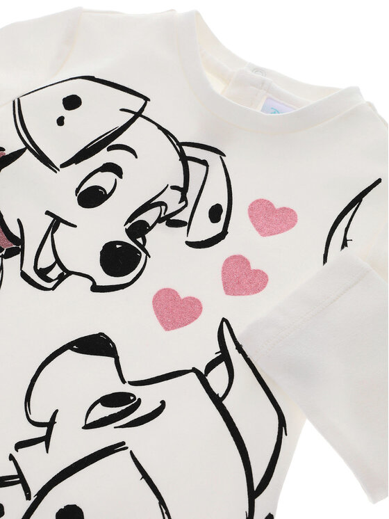Original Marines Original Marines Bluse DISNEY DCAV1539NF Weiß Regular Fit
