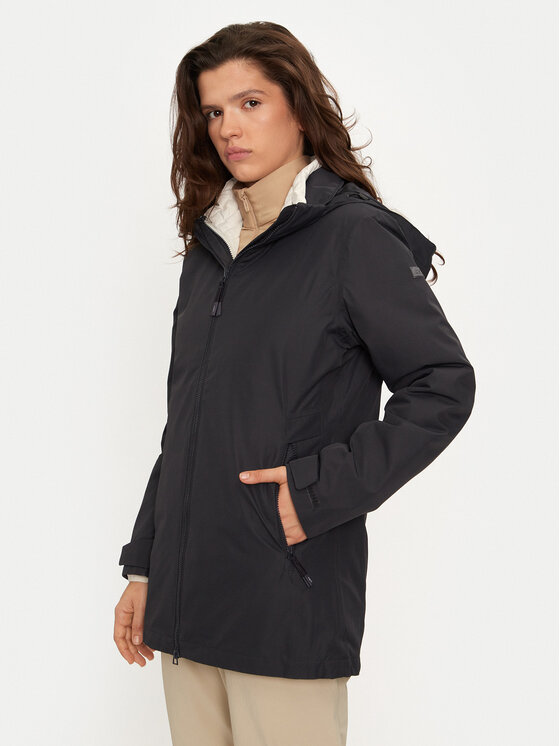 CMP Zimný kabát 34K0086D Sivá Regular Fit