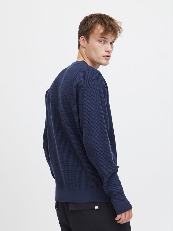 Solid Solid Pullover 21108052 Blau Regular Fit