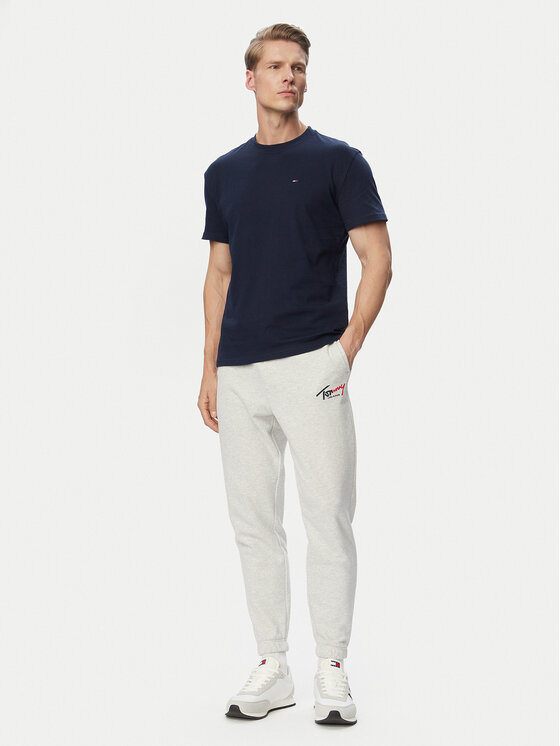 Tommy Jeans Tommy Jeans T-Shirt DM0DM22504 Σκούρο μπλε Regular Fit