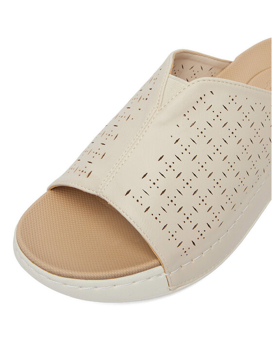 Go Soft Go Soft Pantoletten CEO-R26SS02248 Beige