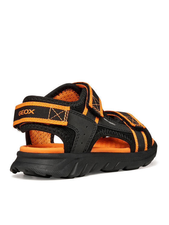 Geox Geox Sandále J Sandal Airadyum Bo J45F1B 014ME C0038 S Čierna