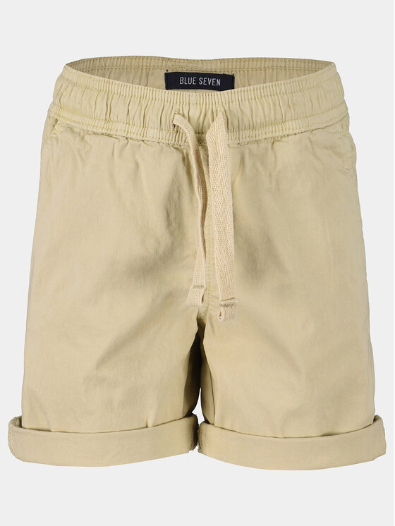 Blue Seven Blue Seven Шорти з тканини 837056 X Бежевий Regular Fit