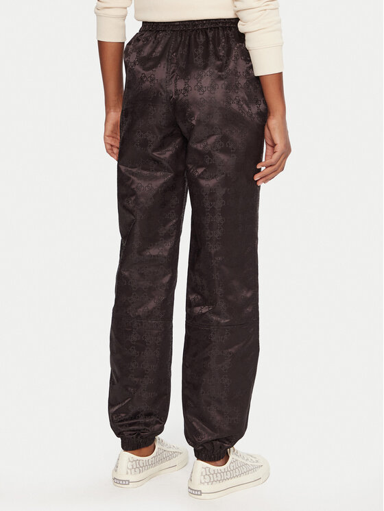 Guess Guess Jogginghose V5YB14 WHFU0 Schwarz Regular Fit
