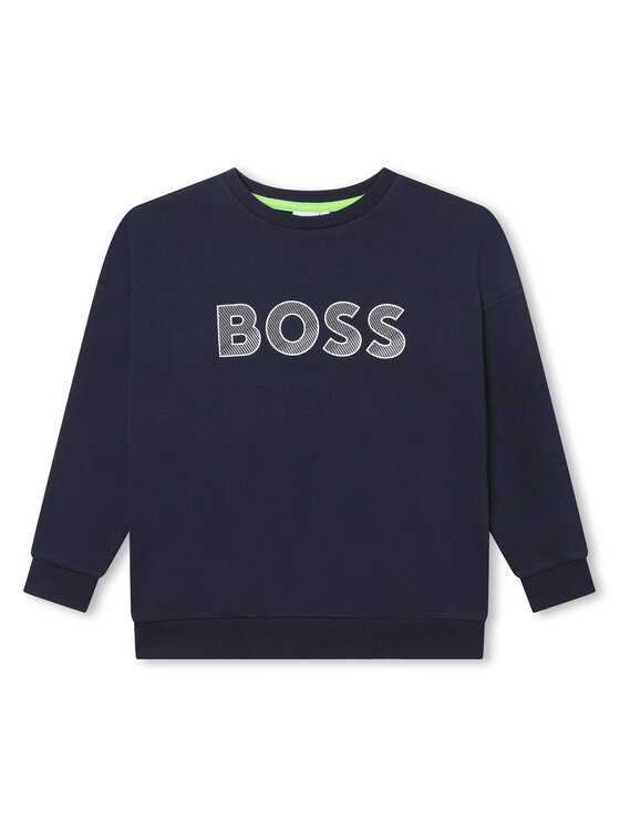 BOSS Sweatshirt - Kinderkleidung, Größe 10Y Dunkelblau J25O41 S