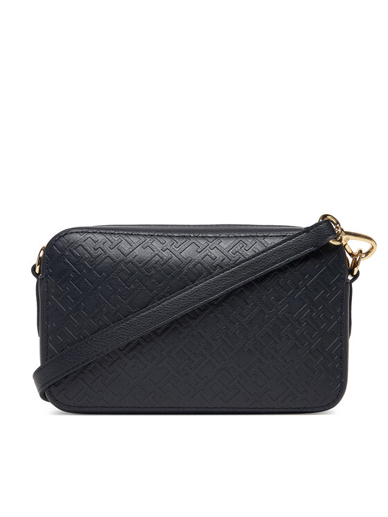 Tommy Hilfiger Tommy Hilfiger Táska Th Icon Camera Bag Mono AW0AW18121 Sötétkék