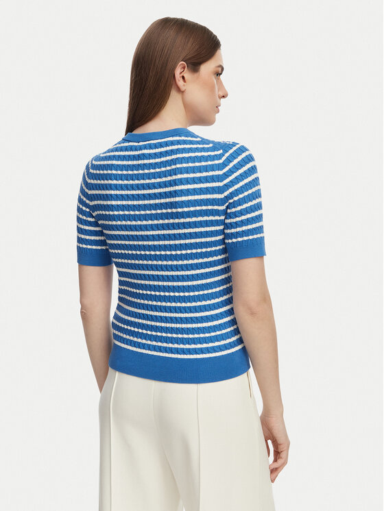 Tommy Hilfiger Tommy Hilfiger Πουλόβερ WW0WW49613 Μπλε Slim Fit