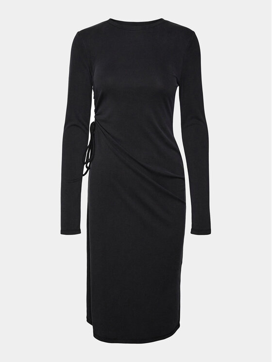 Vero Moda Vero Moda Vsakodnevna obleka Phine 10299277 Črna Regular Fit