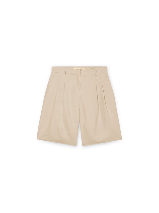 Trussardi Trussardi Szorty materiałowe P268A002348N002 Kremowy Regular Fit
