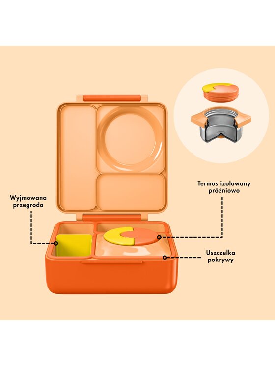 Omie Omie Lunchbox OmieBox Pomarańczowy