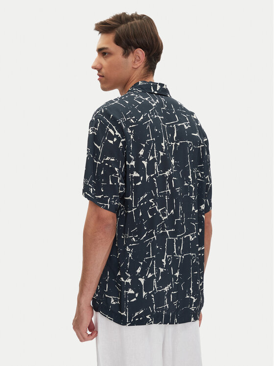 Emporio Armani Emporio Armani Koszula EM000593 AF12351 FB070 Granatowy Regular Fit