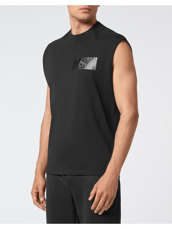 Plein Sport Plein Sport T-Shirt 1011 Czarny Regular Fit