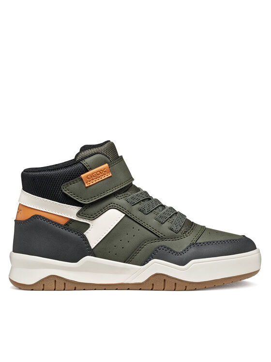 Geox Sneakers J Perth Boy J367RF 0MEMS C3009 S Verde închis