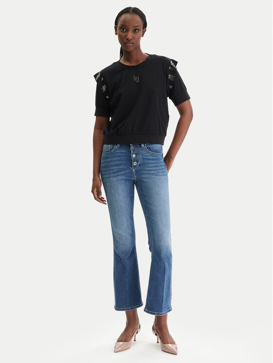 Liu Jo Liu Jo Džínsy UA6040 D0305 Modrá Flare Fit