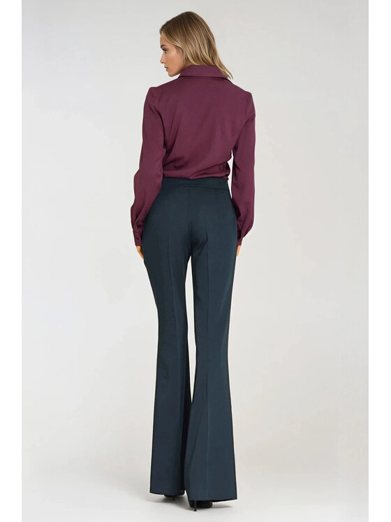 NIFE NIFE Halenka B202 Fialová Feminine Fit