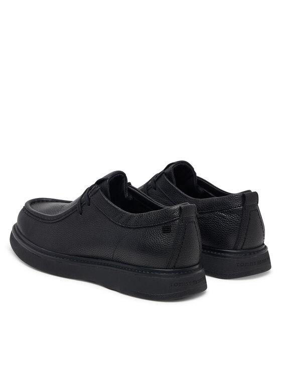 Tommy Hilfiger Tommy Hilfiger Scarpe basse Comfort Leather Moc Toe Shoe FM0FM06072 Nero