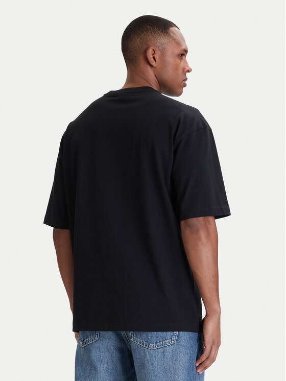 adidas adidas T-Shirt adicolor Trefoil KD4091 Schwarz Loose Fit