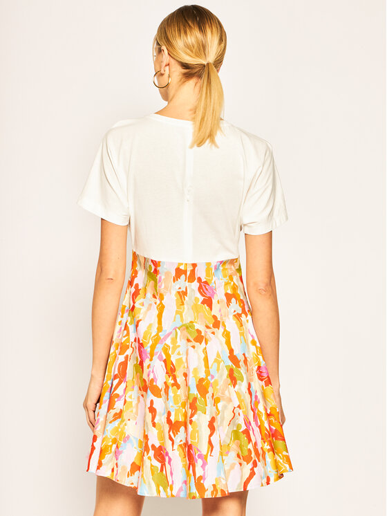 Vestito da giorno Scorza 76210302 Bianco Regular