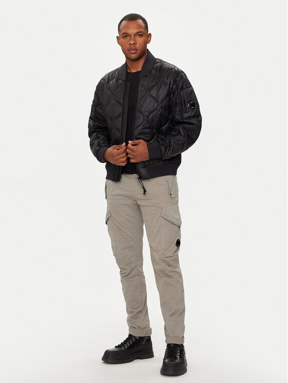 C.P. Company C.P. Company Bunda bomber 17CMOW010A110158A Černá Regular Fit