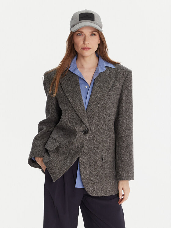 Weekend Max Mara Weekend Max Mara Kepurė su snapeliu Alloro 2515571064 Pilka