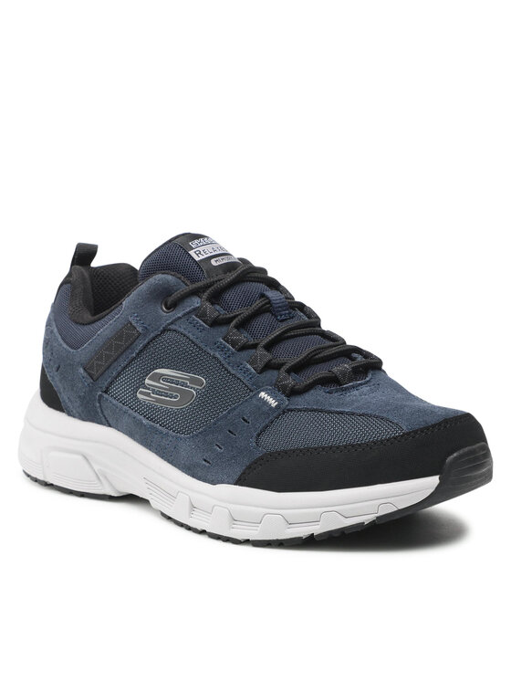 Skechers Skechers Trekingová obuv Oak Canyon 51893/NVBK Tmavomodrá