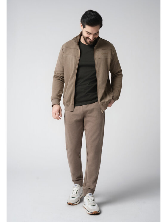 Volcano Volcano Bluza B-LENOX Beżowy Regular Fit